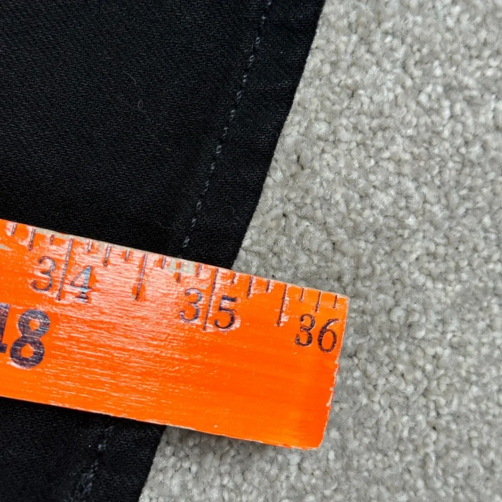New Levis Mens 34x36 512 Slim Taper Jeans Black Flex Eco Performance